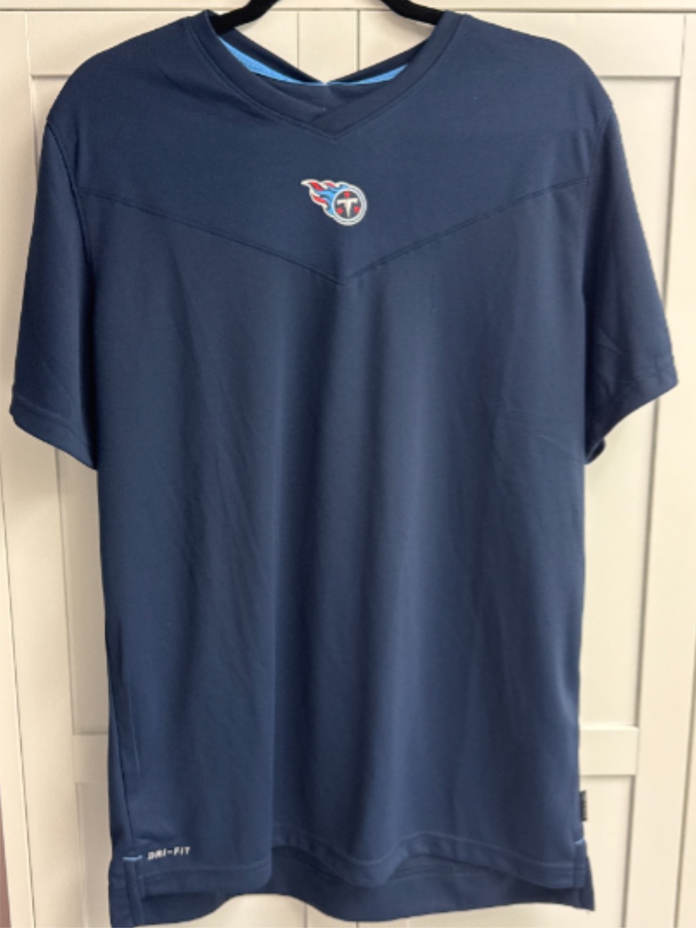 Tennessee Titans Nike Dri-FIT NFL On Field Apparel Large Shirt, NWT